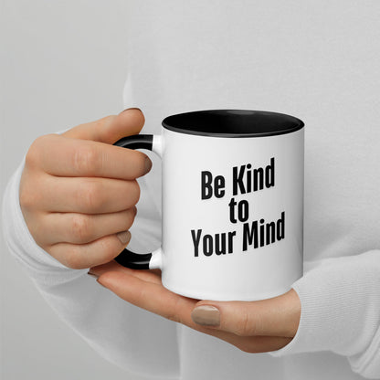 Positivity Mug - Vibrant Colour Inside Ceramic Cup for Daily Motivation | Inspirational Coffee Mug - Bold Uplifting Message & Stylish Design | Motivational Morning Mug - Microwave & Dishwasher Safe