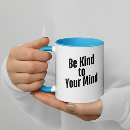 Positivity Mug - Vibrant Colour Inside Ceramic Cup for Daily Motivation | Inspirational Coffee Mug - Bold Uplifting Message & Stylish Design | Motivational Morning Mug - Microwave & Dishwasher Safe