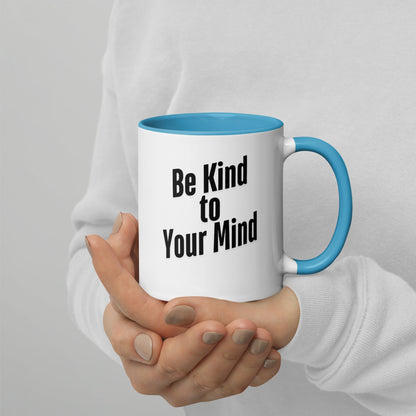 Positivity Mug - Vibrant Colour Inside Ceramic Cup for Daily Motivation | Inspirational Coffee Mug - Bold Uplifting Message & Stylish Design | Motivational Morning Mug - Microwave & Dishwasher Safe