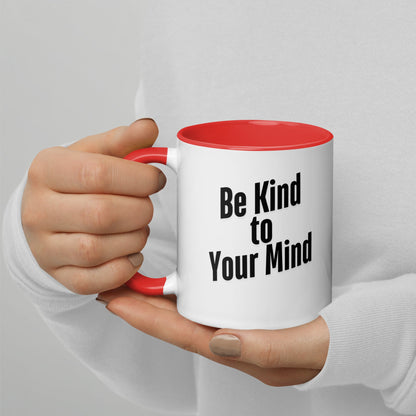 Positivity Mug - Vibrant Colour Inside Ceramic Cup for Daily Motivation | Inspirational Coffee Mug - Bold Uplifting Message & Stylish Design | Motivational Morning Mug - Microwave & Dishwasher Safe