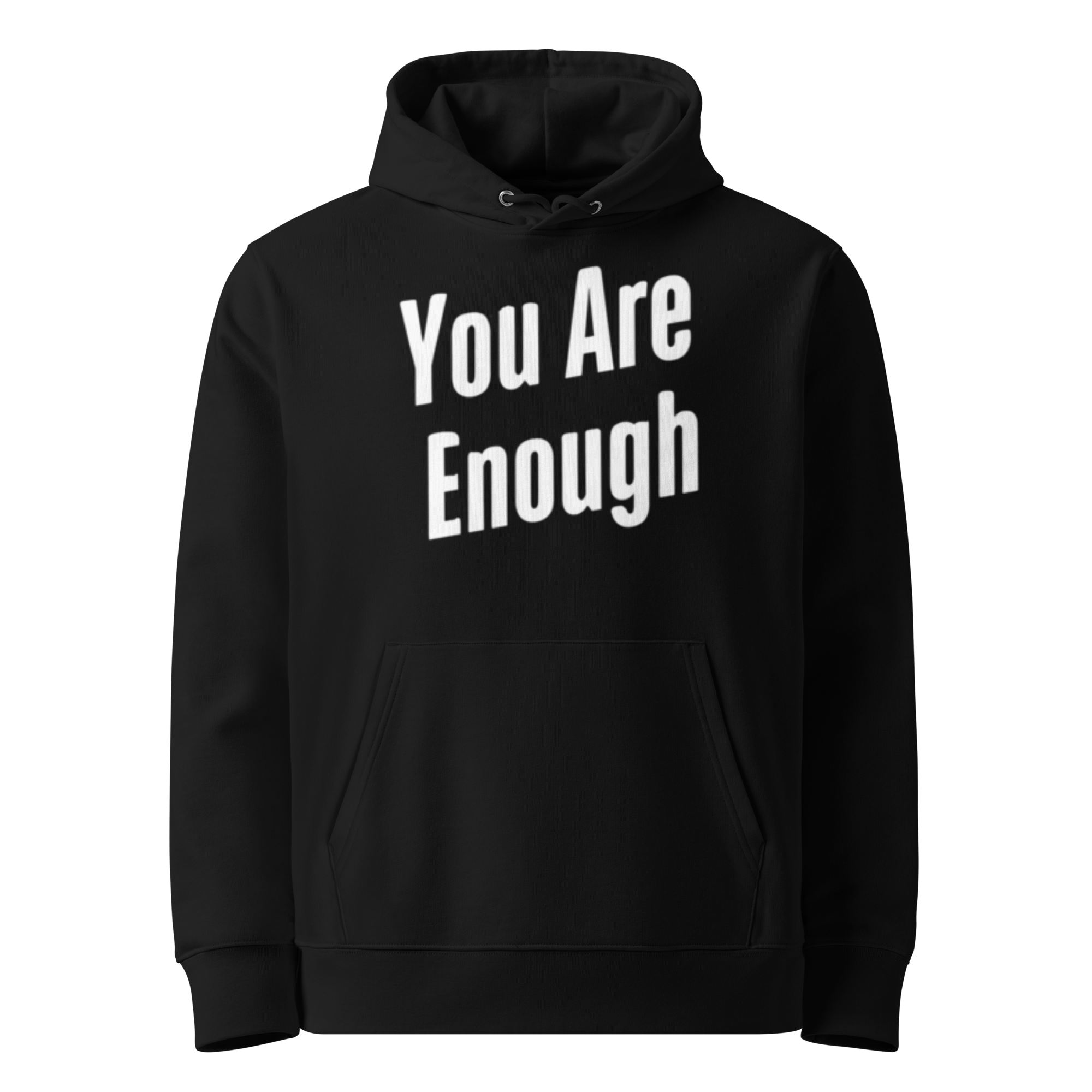 Sustainable Self-Care Hoodie - Eco-Friendly Organic Cotton Hoodie in Black.
Minimalist Affirmation Hoodie - Soft Ethical Sweatshirt for Mindfulness.Eco-Friendly Hoodie - Mental Wellness Fashion for Conscious Consumers.