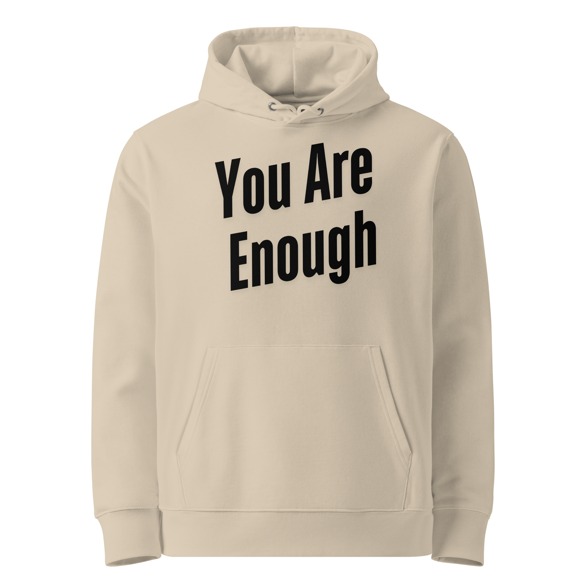 Sustainable Self-Care Hoodie - Eco-Friendly Organic Cotton Hoodie in Dust.
Minimalist Affirmation Hoodie - Soft Ethical Sweatshirt for Mindfulness.Eco-Friendly Hoodie - Mental Wellness Fashion for Conscious Consumers.