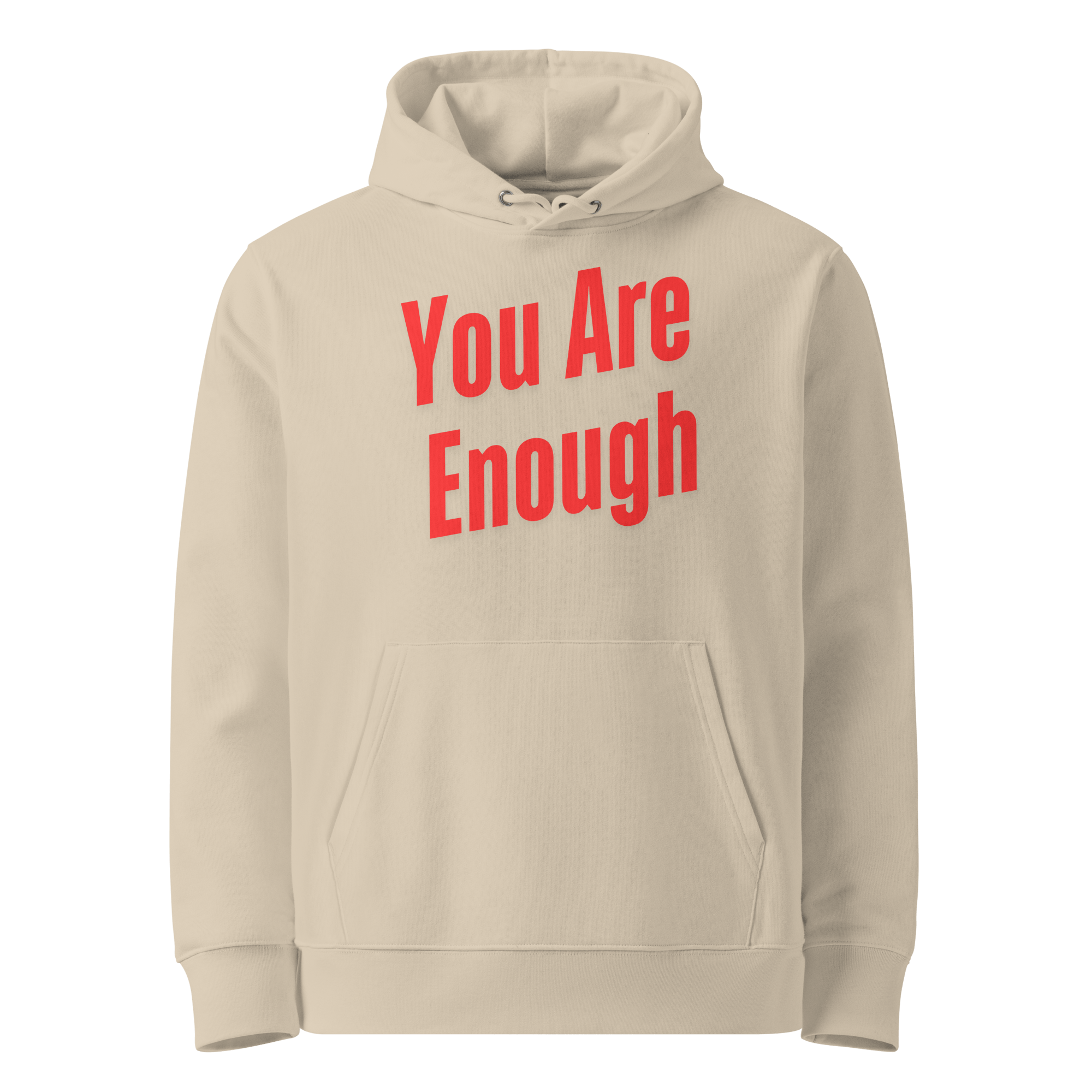 Sustainable Self-Care Hoodie - Eco-Friendly Organic Cotton Hoodie in Dust.
Minimalist Affirmation Hoodie - Soft Ethical Sweatshirt for Mindfulness.Eco-Friendly Hoodie - Mental Wellness Fashion for Conscious Consumers.